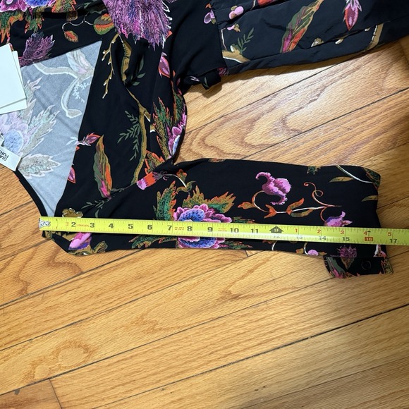 Diane von Furstenberg NWT Ballerina‎ Wrap Dress in Serenissima Black Size XS - Picture 15 of 15